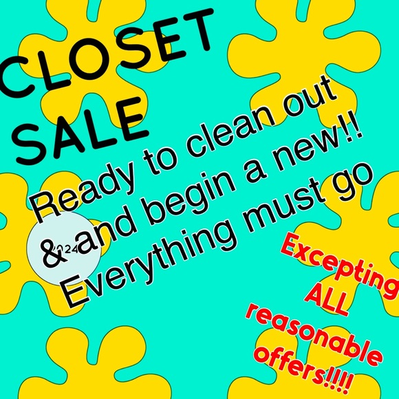 Everything must go!